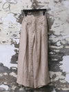 Mutedance 25 Spring/Summer Flower Pleated Pants MD-MD25SS97-LINEN